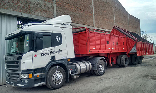 don eulogio, transportes don eulogio, camniones, volcadores, volcadores laterales